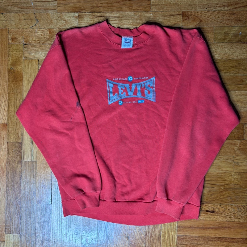 Levi's Logo Sweatshirt Red