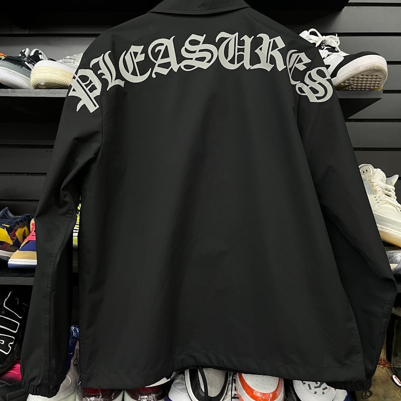 Pleasures Bended Coach Jacket Black