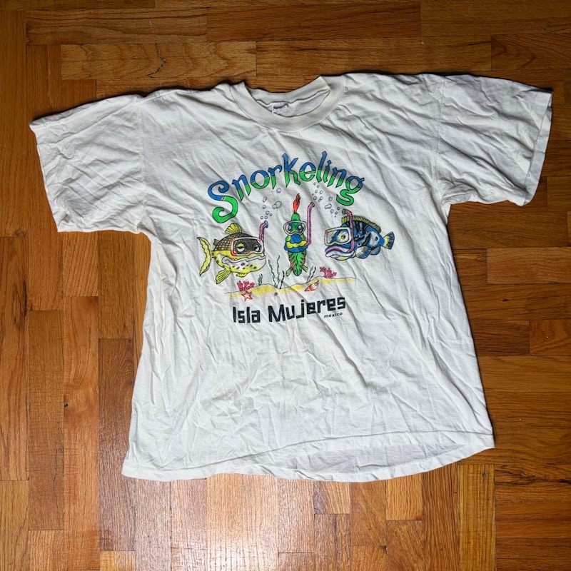 Isla Mujeres Mexico Snorkeling Graphic T-Shirt