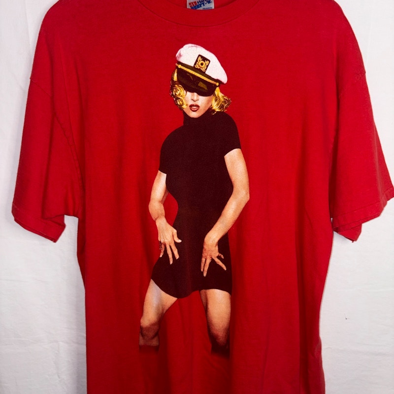 90’s Madonna The Girlie Show T-Shirt Red