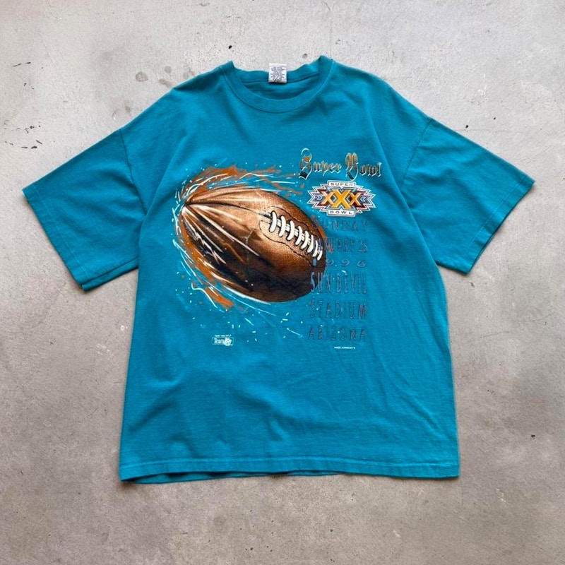 Vintage Riddell Super Bowl XXX T-Shirt Teal