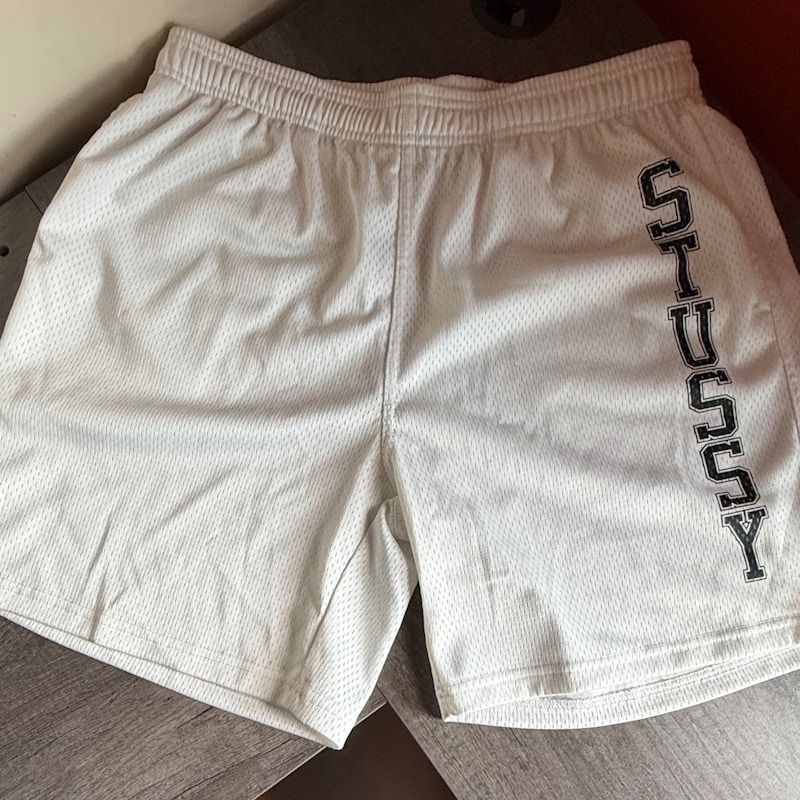 Stüssy Mesh Basic Shorts White