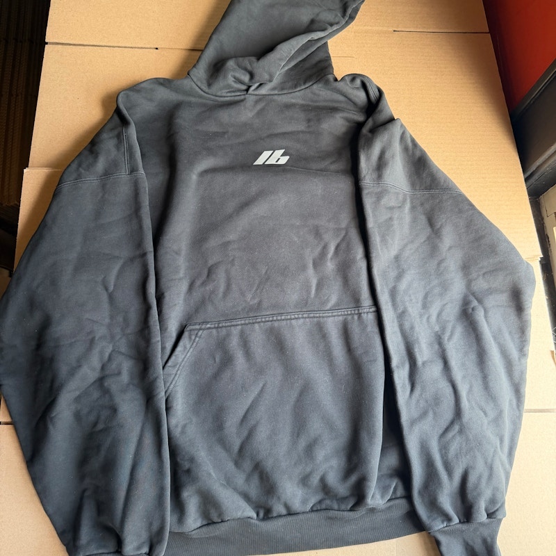 Balenciaga Activewear Hoodie Black