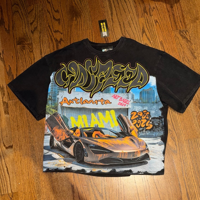 Godspeed Miami Artlanta T-Shirt Black