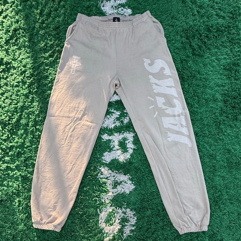 Cactus Jack Jackpot Sweatpants Tan