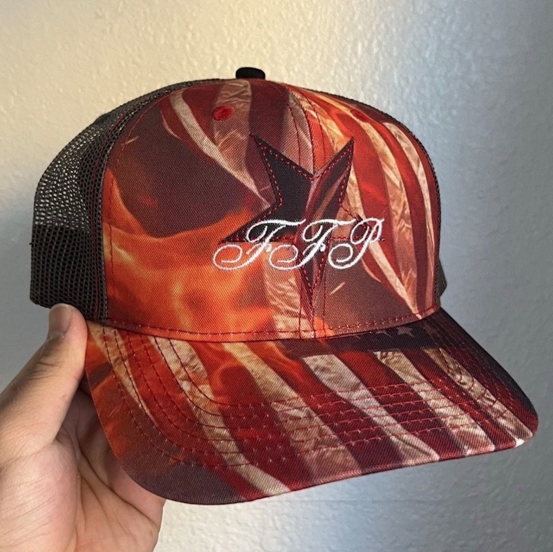 Fuck The Population Pentagram Trucker Hat