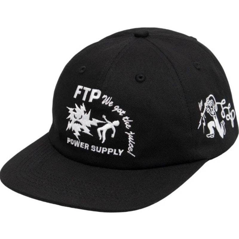 FuckThePopulation Power Supply 6-Panel Hat