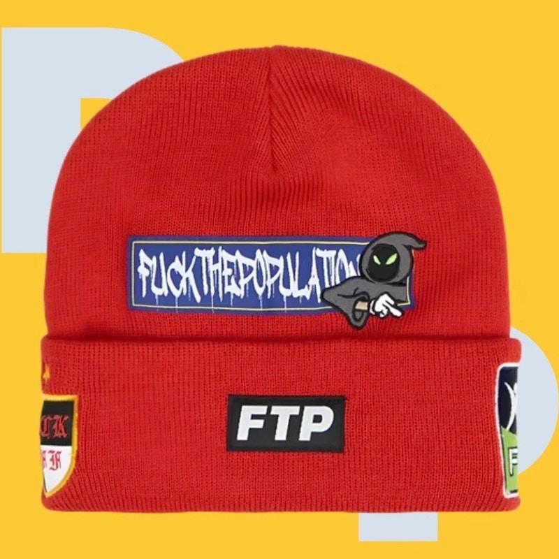 Fuck The Population CLUB LOGO BEANIE