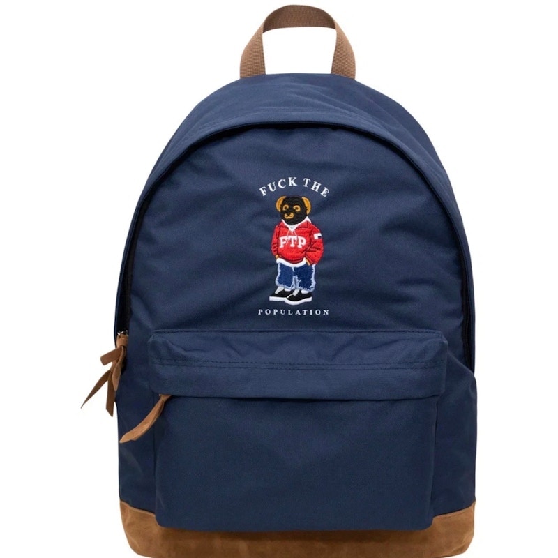 FTP Bear Backpack Blue