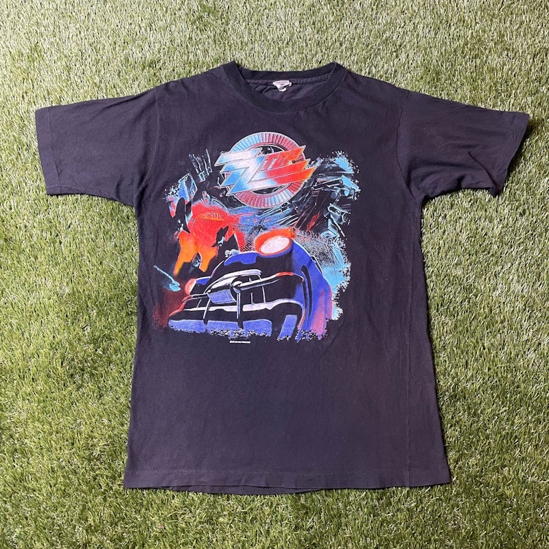 Vintage 90's ZZ Top Recycler Tour T-Shirt