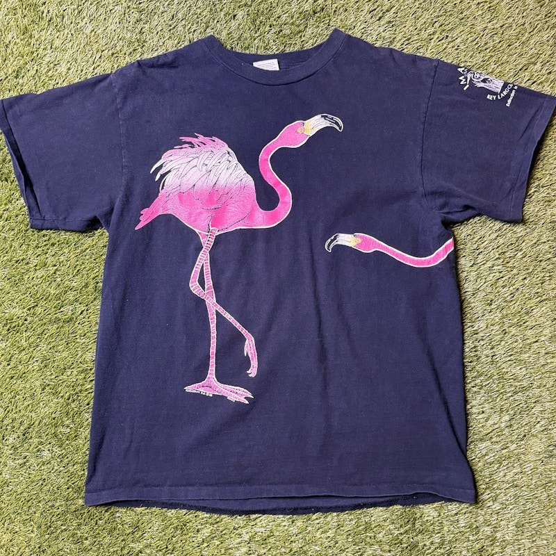 Vintage Key Largo Flamingo T Shirt