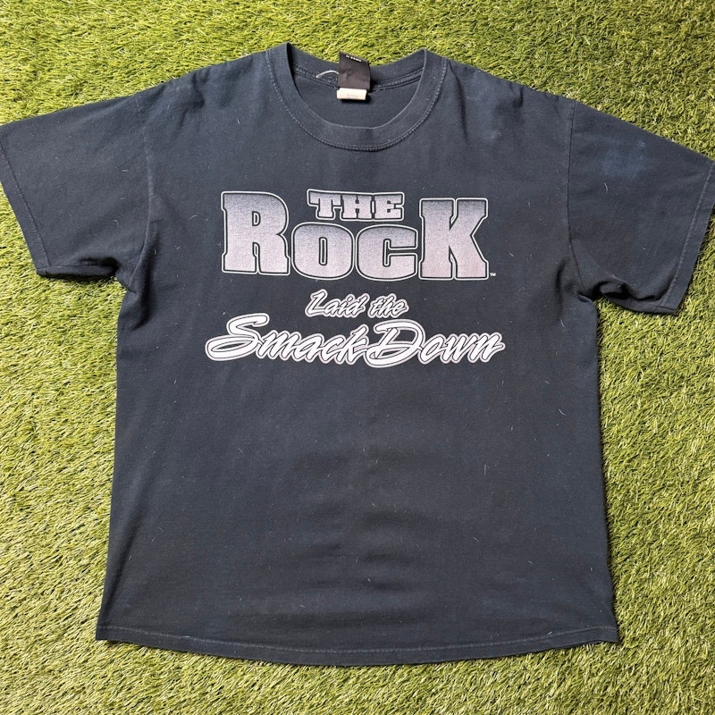 Vintage WWF The Rock Detroit T-Shirt