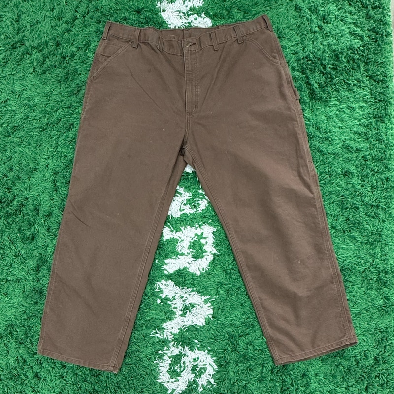 Carhartt Carpenter Work Pants Brown