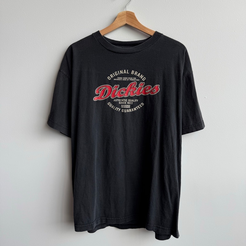 Dickies Original Brand Logo T-Shirt Black