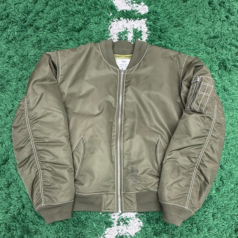Stüssy Bomber Jacket Olive