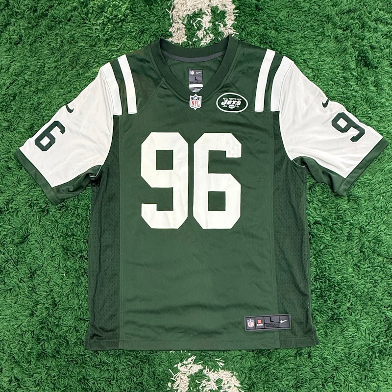 Nike New York Jets Muhammad Wilkerson 96 Jersey Green