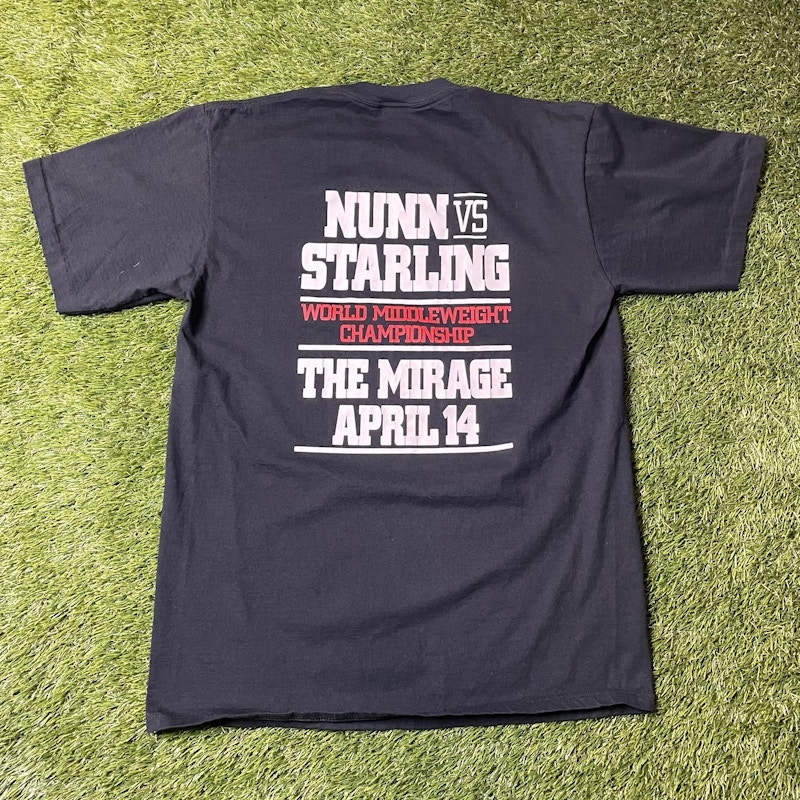 Vintage 90's Nunn vs Starling Heavyweight Champ T Shirt