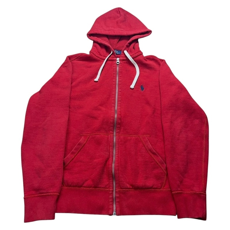 Polo Ralph Lauren Full-Zip Hooded Sweatshirt Red