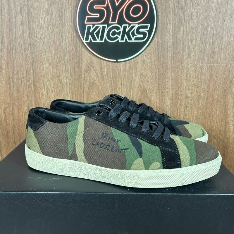 Saint Laurent Court Classic SL/06 Low Camo