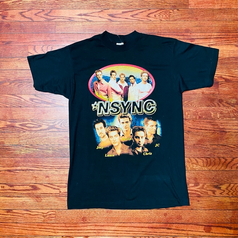 NSYNC Band T-Shirt White