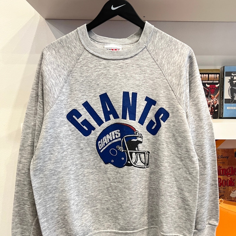 Bassett-Walker New York Giants Gray Sweatshirt