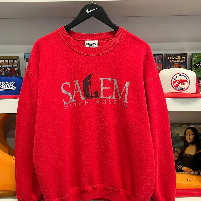 Lee Salem Witch Museum Red Sweatshirt