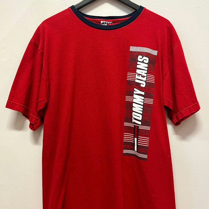 Tommy Jeans Logo Red T-Shirt