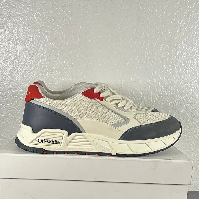 OFF-WHITE Kick Off Sneaker White Red