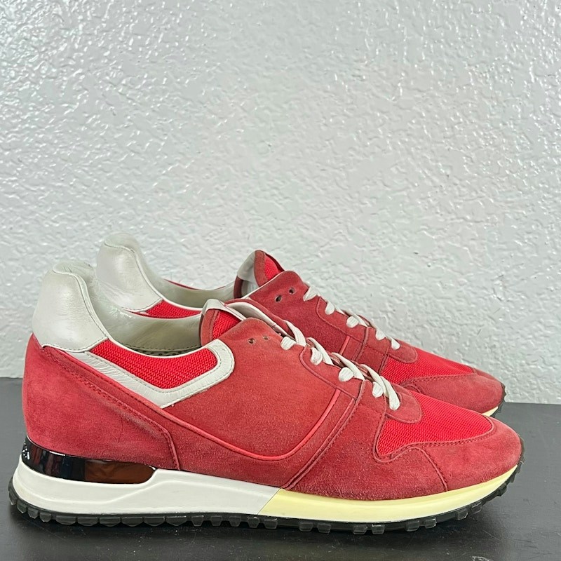 Louis Vuitton Run Away Sneakers Pre-Loved Red (Women's)