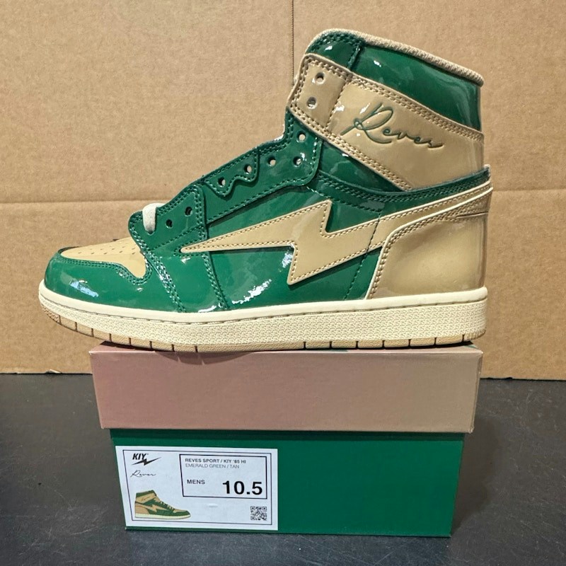 Reves Sport KIY '85 Hi Emerald Green/Tan
