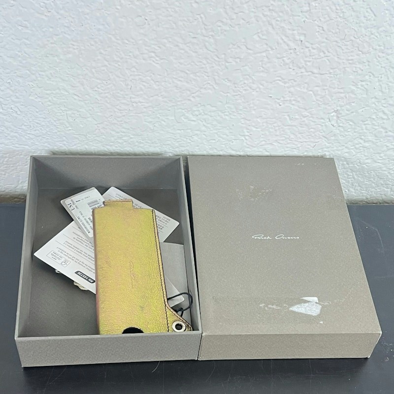 Rick Owens Lighter Holder Metallic