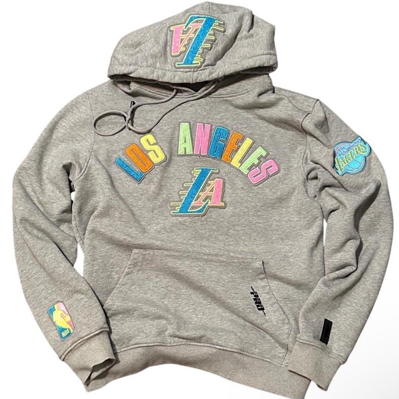 Pro Standard Los Angeles Lakers Hoodie Grey