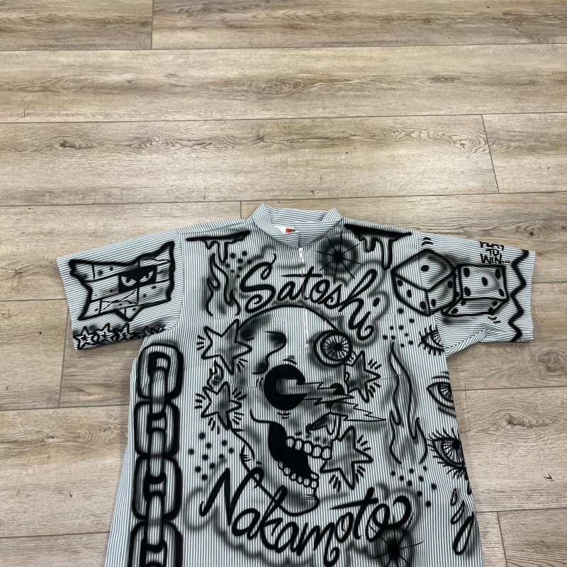 Satoshi Nakamoto Abandoned Theme Park Half Zip