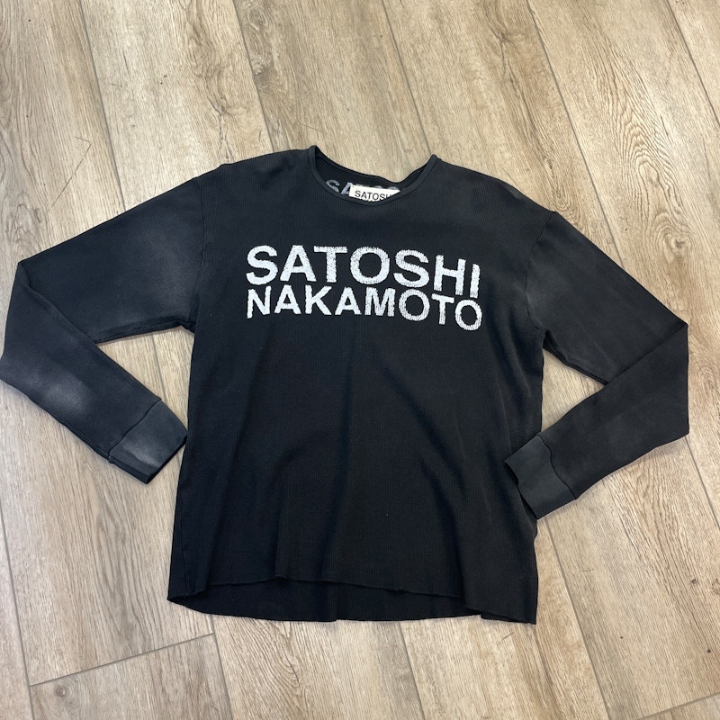 Satoshi Nakamoto Logo Thermal