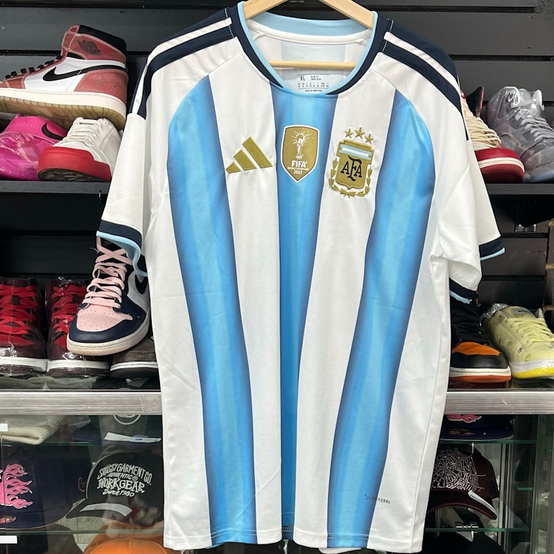 Adidas Argentina 2022 World Champions Home Jersey