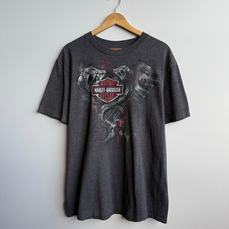 Harley-Davidson Graphic T-Shirt Charcoal