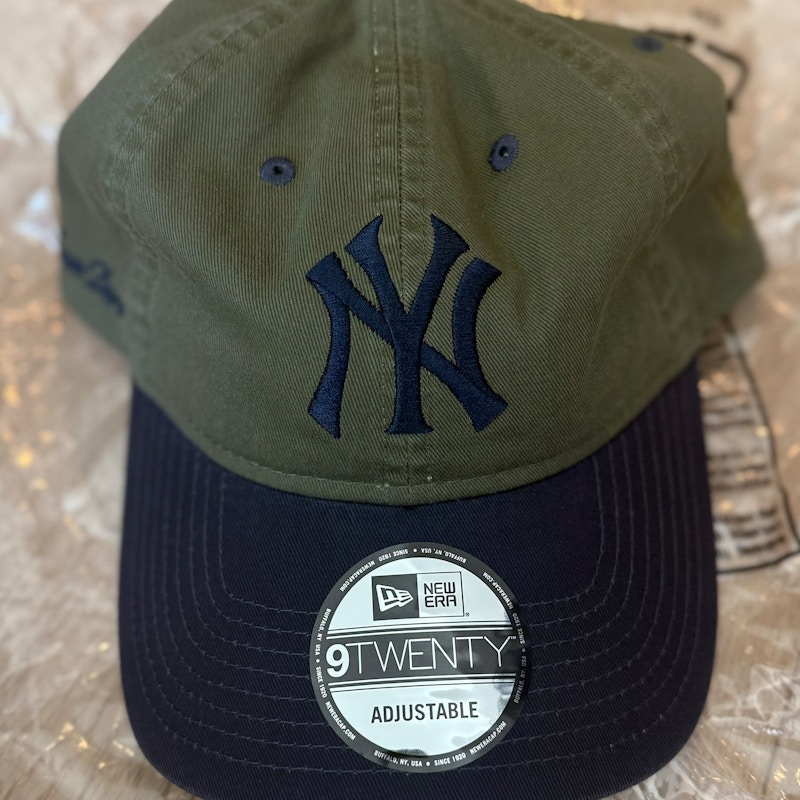 Aimé Leon Dore New York Yankees Colorblock Ballpark Hat Olive