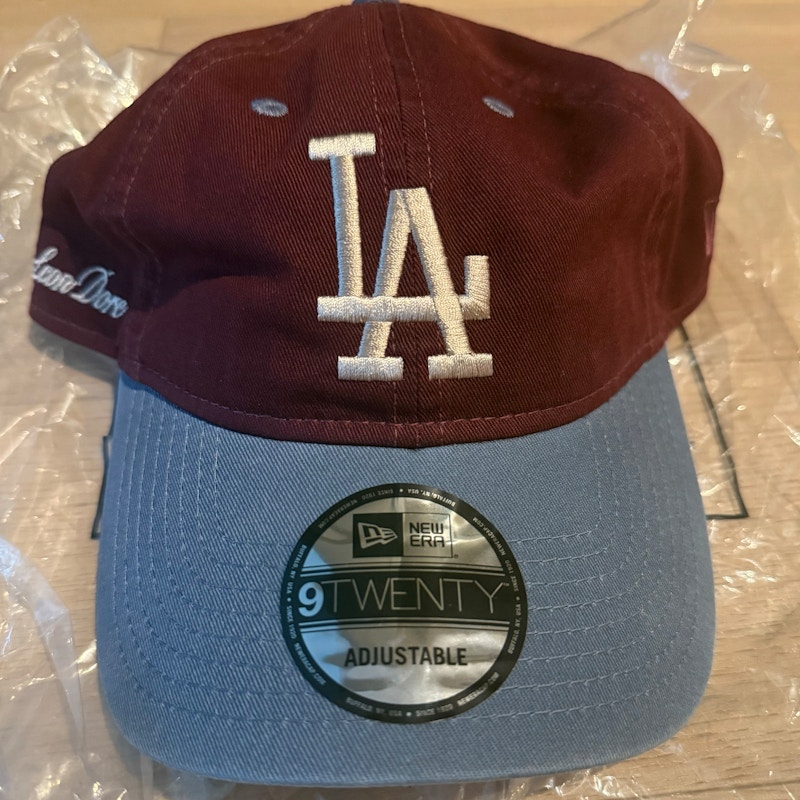 Aimé Leon Dore / LA Dodgers Colorblock Ballpark Hat Chocolate Truffle