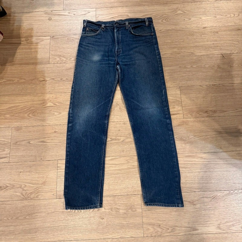 Vintage Levis 505 Orange Tab Jeans