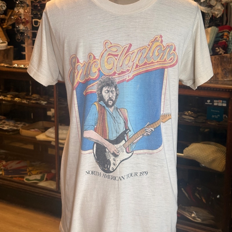 Vintage Eric Clapton North American Tour 1979 T-Shirt