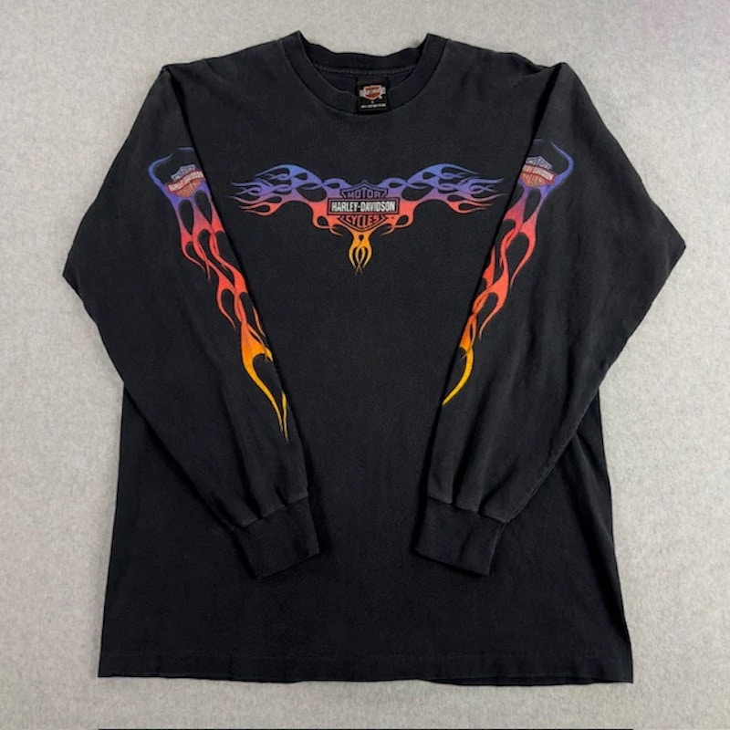 1997 Vintage Harley-Davidson "Daytona Flame" L/S