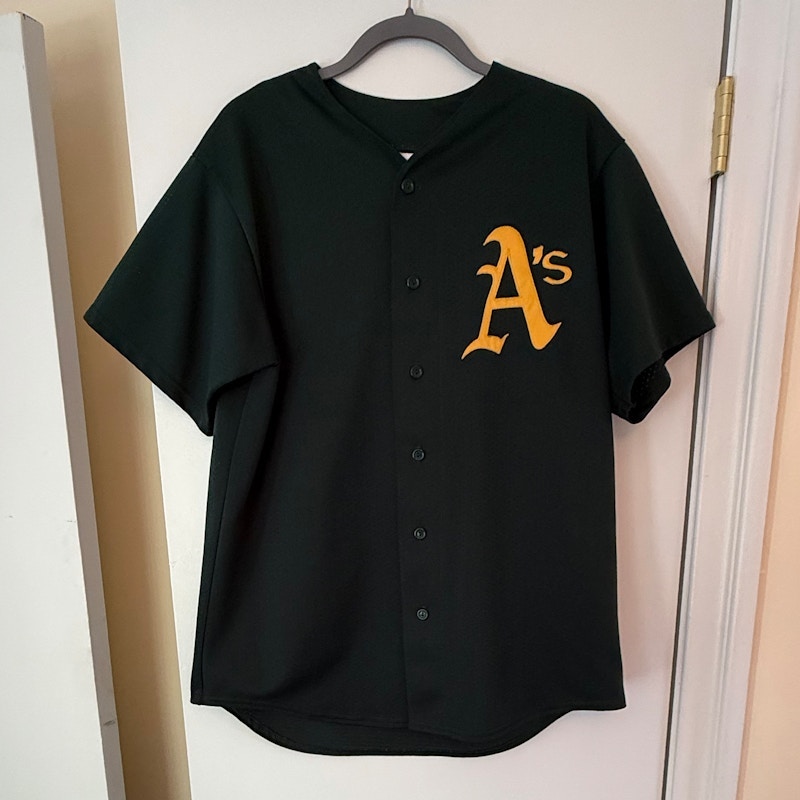 Majestic Oakland Athletics Baseball Jersey Green