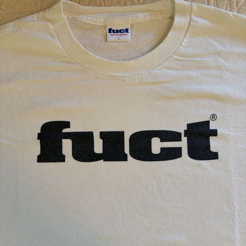 Fuct OG Logo T-Shirt White