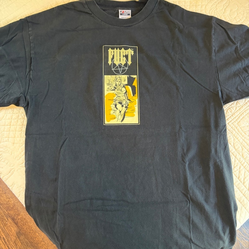 Fuct Temptress Graphic T-Shirt Black