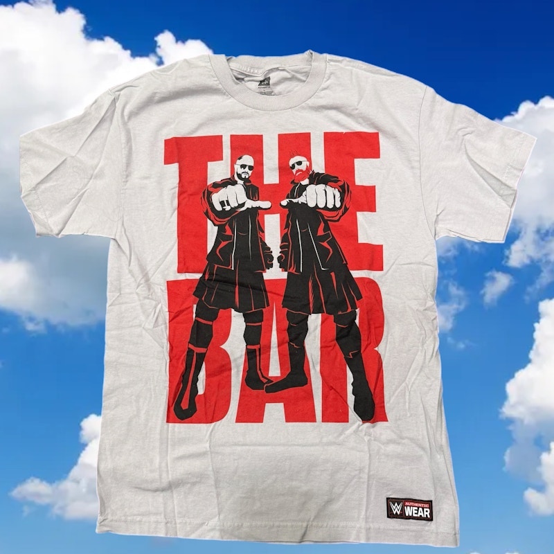 WWE The Bar Cesaro and Sheamus T-Shirt Grey