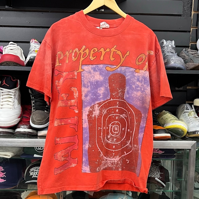 Vale USA Property Of Shooting Target T-Shirt Red