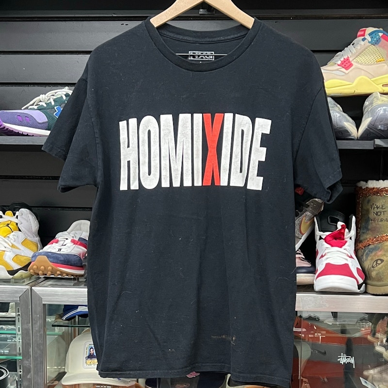 Homixide Gang Logo T-Shirt Black