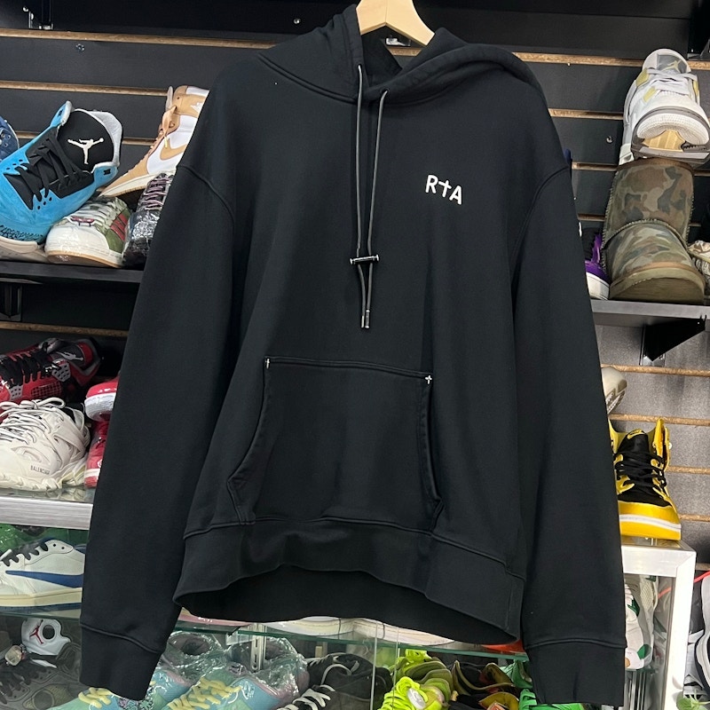 RtA Dion Hoodie Black
