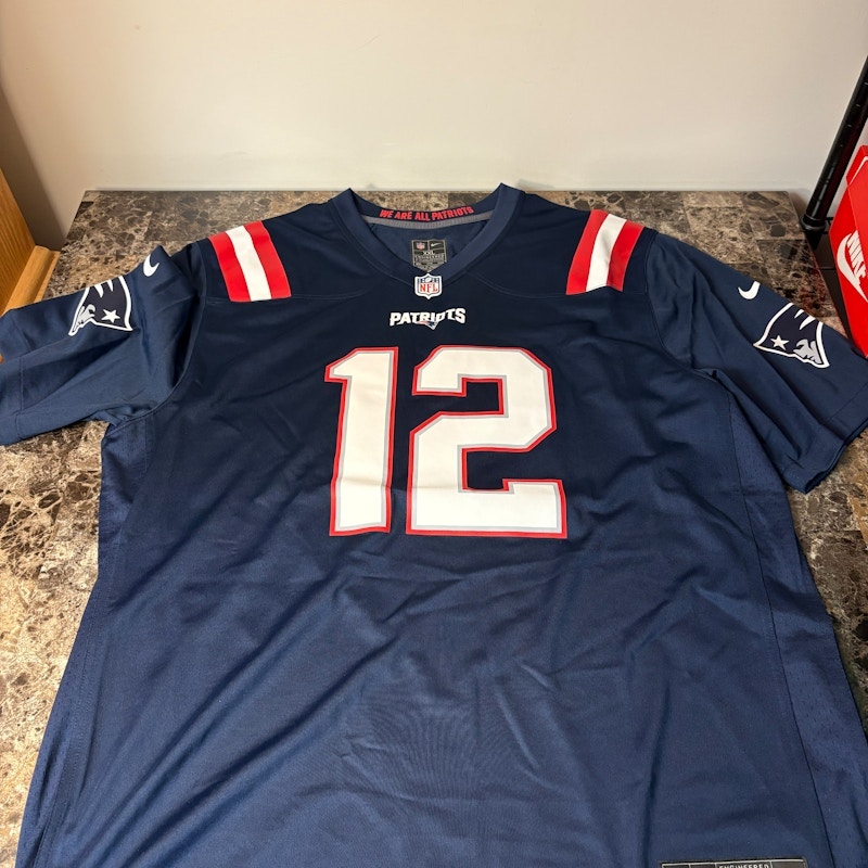 Nike New England Patriots Tom Brady Jersey Navy Blue