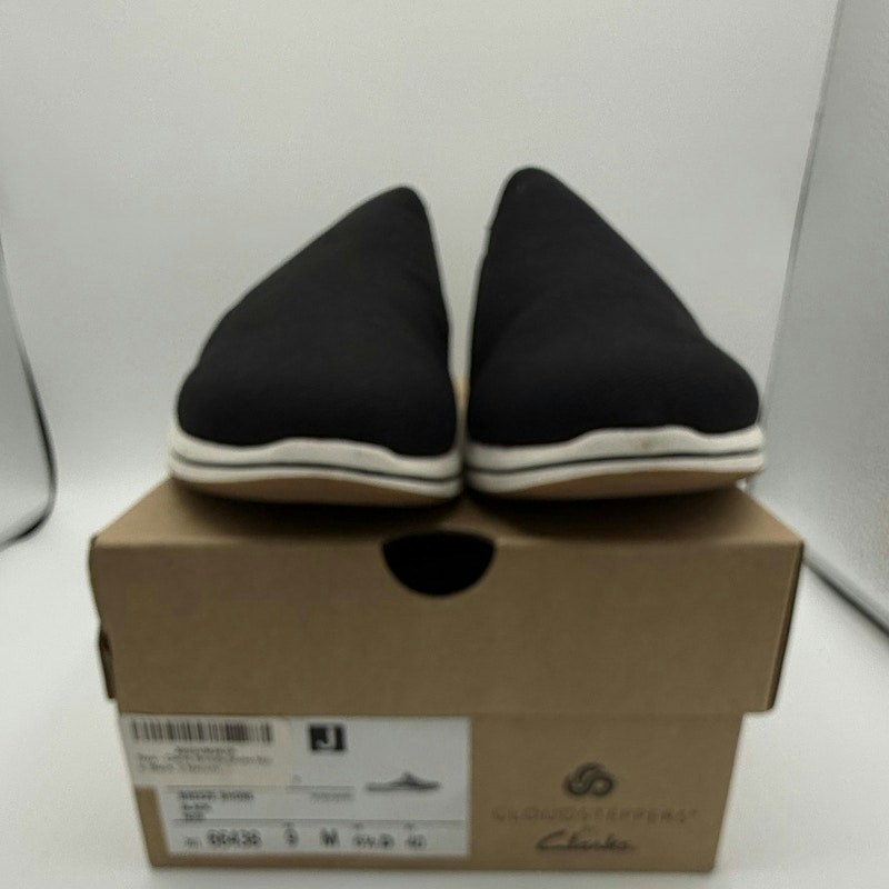 Clarks Cloudsteppers Slip-On Mule Black
